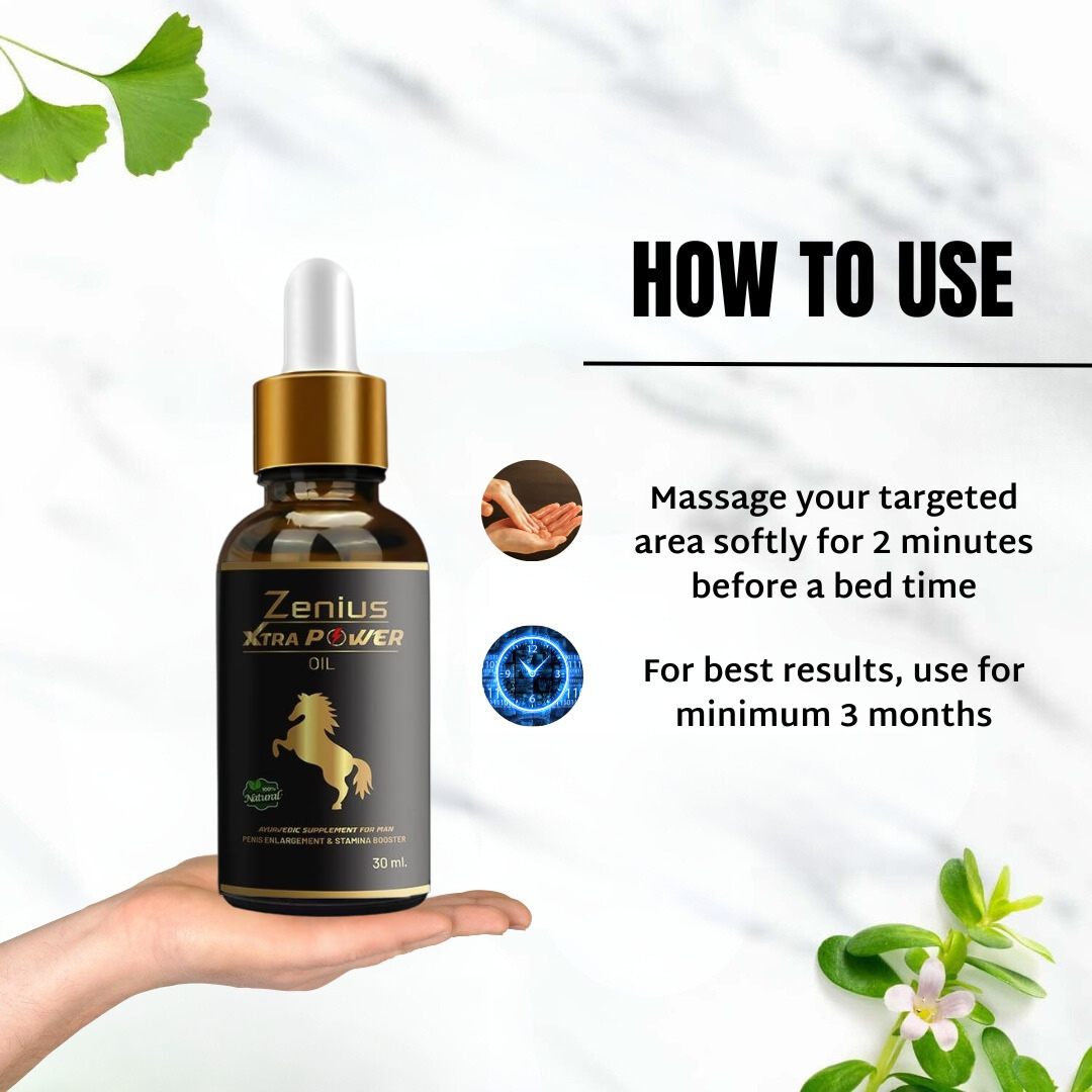 Zenius Xtra Power Oil - Image 3